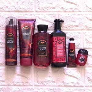 Bath & Body Works Vampire Blood Bath & Body Set - Red